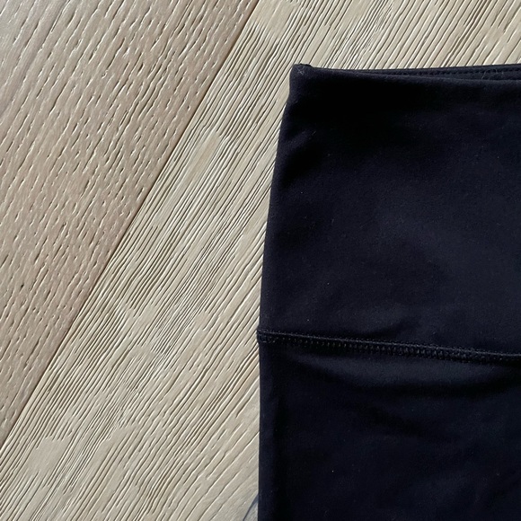 Black Fitted Athletic Shorts. Biker shorts. Perfect fit. - Picture 3 of 4